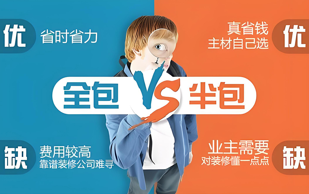 成都办公室装修选择全包好还是半包好？