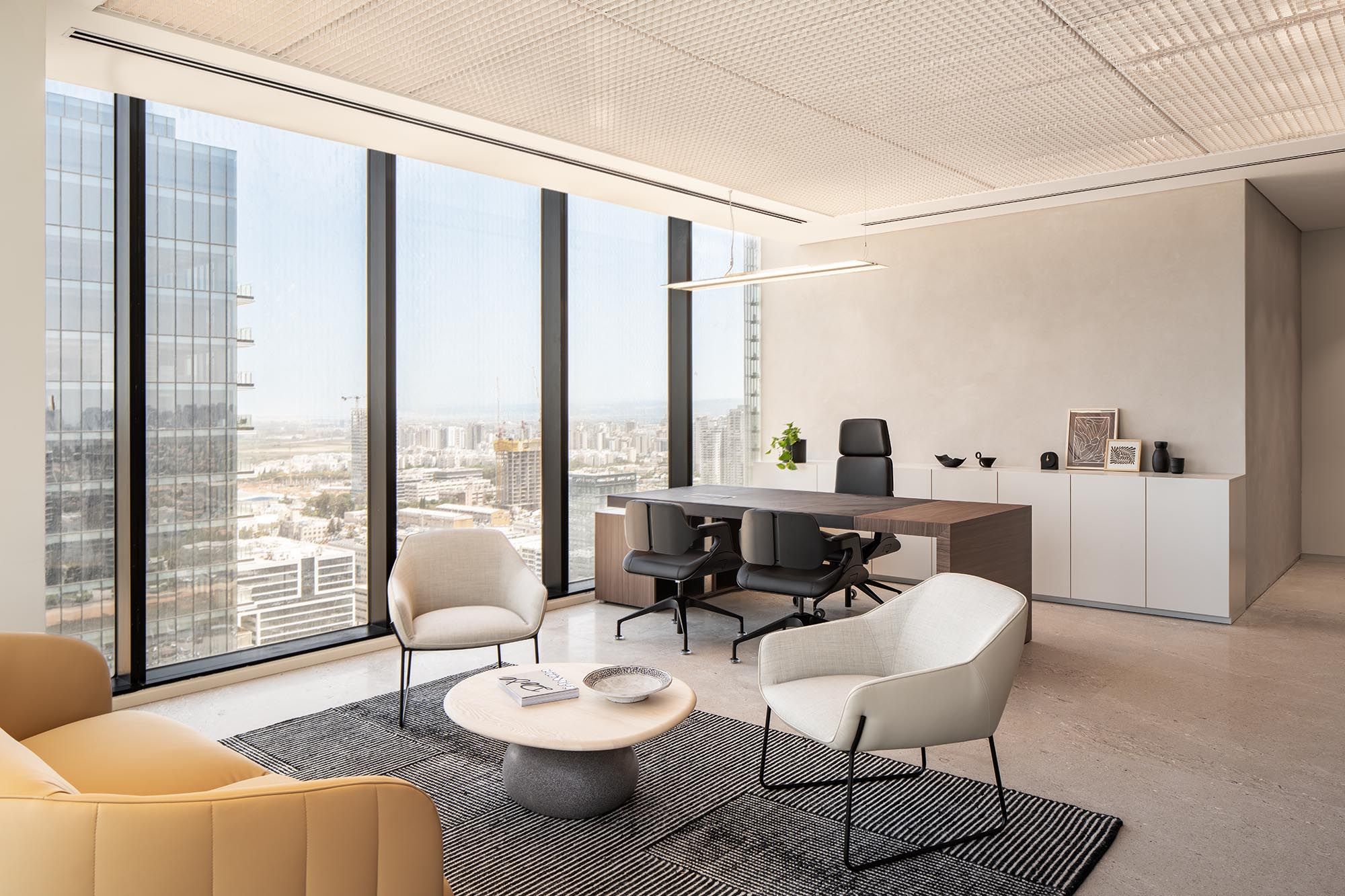 1500平米办公室装修完工照实景效果 - 领导房间 · Leadership Room